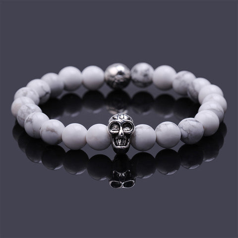 black Lava stone buddha bracelet Many colors to choose!