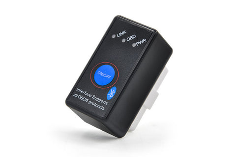 Mini Bluetooth ELM327 V2.1 OBD2 Diagnostic Scanner With Power Switch Work on Android Symbian Windows