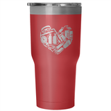 Welder Heart Tumbler