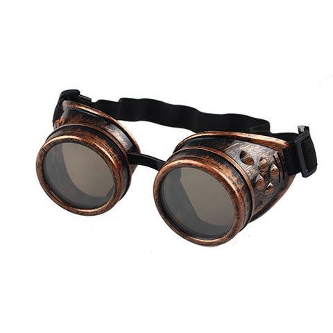 Vintage Victorian Style Steampunk Goggles Welding