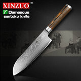 " inch Japanese chef knife Damascus