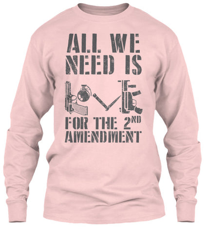 All we need is love long sleeve