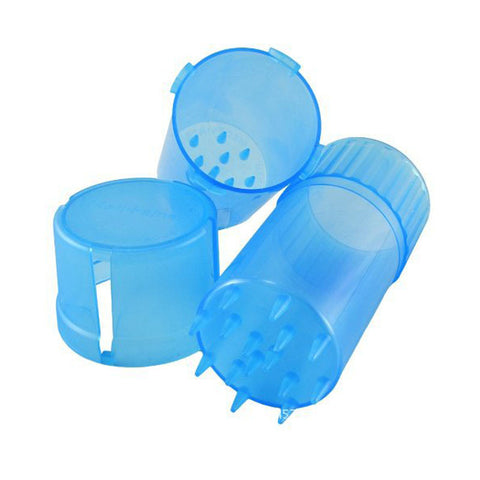 5pcs/lot Plastic Grinder Medical Grade Smell storage