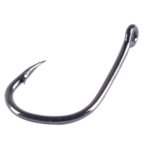 100Pcs fishing hooks(GF) #3-#12 High carbon steel High quality barbed