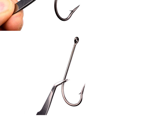 100PC  Big Fish hook 9255-1#-8/0# JIG Hook