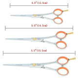 4.0" 5.0" 5.5" Salon Hair Cutting Scissors Thinning Scissors Hairdressing Barber Hair Shears