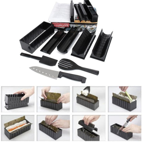 12Pcs/Set Sushi Maker Tools Kit