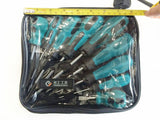 9 Pcs  Screwdriver Set Magnetic Phillips Slotted Plastic Handle
