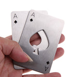 Stainless Steel Playing Card of Spades Bar Tool