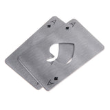 Stainless Steel Playing Card of Spades Bar Tool