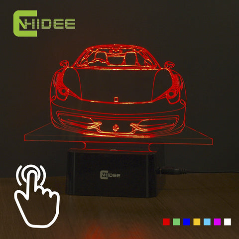 485Spider Car Modeling Creativ 3d Led