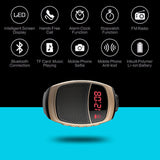 Ubit B90 Sports Bluetooth Speaker Hands-free Call TF Card Playing FM Radio Self-timer Wireless Speakers Smart Watch Time Display