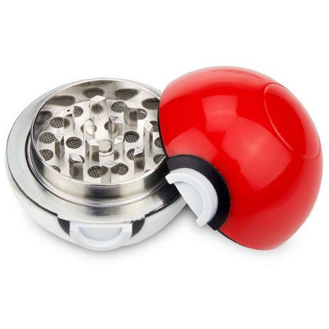 Aluminum Herb Pokemon Pokeball  Grinder