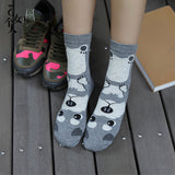 New Design women lovely dogs Socks cute cartoon sox South Korean style Fashion Cotton Printing Tube Socks floor meias Socks