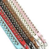 Adjustable PU Leather Rivet Spiked Studded Pet Puppy Dog Collar Neck Strap