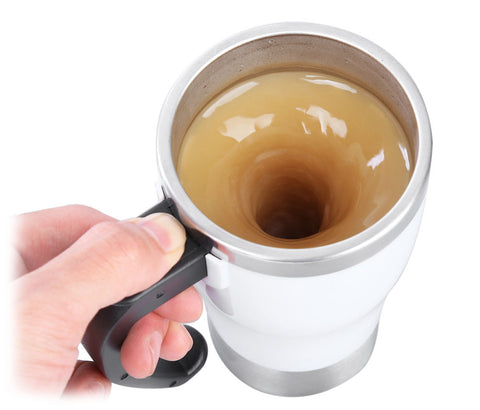 Stainless Steel Automatic Mixing Cup Self Stirring Heat-resistant Glass