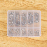 100 pcs Fishing Hooks Tackle Set With Box 10 Size