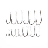 100 pcs Fishing Hooks Tackle Set With Box 10 Size