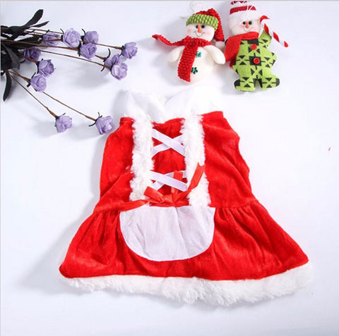 Santa Dog Costume Christmas