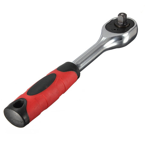 1Piece 1/4" High Torque Ratchet Wrench for Socket 72 Teeth Cr-v Quick Release Professional Hand Tools