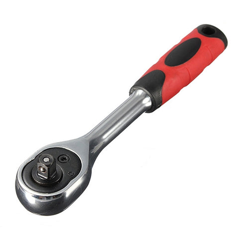 1Piece 1/4" High Torque Ratchet Wrench for Socket 72 Teeth Cr-v Quick Release Professional Hand Tools