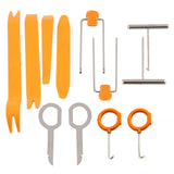 12pcs/set Professional Vehicle Dash Trim Tool Car Door Panel Audio Dismantle Repairing Tools