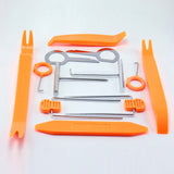 12pcs/set Professional Vehicle Dash Trim Tool Car Door Panel Audio Dismantle Repairing Tools