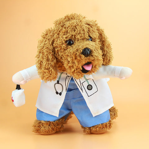 Small dog Doctor Dogs Costume Pet Clothes