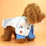 Small dog Doctor Dogs Costume Pet Clothes