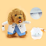 Small dog Doctor Dogs Costume Pet Clothes