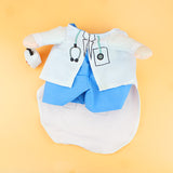 Small dog Doctor Dogs Costume Pet Clothes