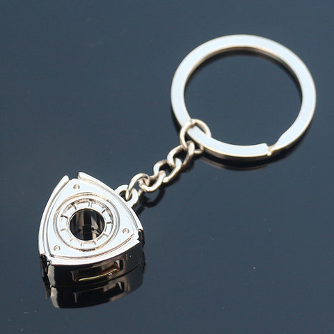 Wankel rotor model keychain