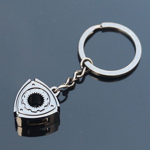 Wankel rotor model keychain