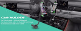 360 Rotating Car Phone Holder suction mount