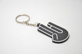 New driver badge JDM keychain nos turbo  keyring Shocker hand keychain