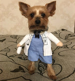 Small dog Doctor Dogs Costume Pet Clothes