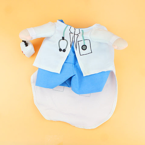 Small dog Doctor Dogs Costume Pet Clothes