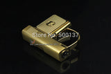 Mini Novelty Metal Pistol Jet Flame Windproof gun Lighter With Box