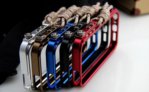 For iphone 5S case Man Super Arm Aluminum Metal Bumper