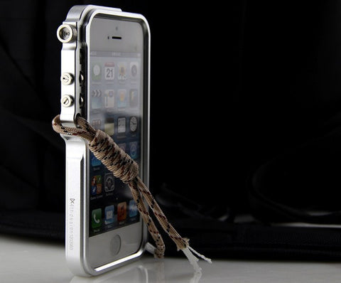 For iphone 5S case Man Super Arm Aluminum Metal Bumper