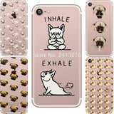 Pug dogs Attack Clear soft silicon case cover for Apple iphone 7 7plus 6 6S 6plus 6Splus 5S SE