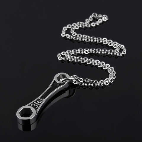 316L Stainless Steel Necklaces Spanner