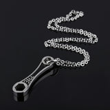 Classic Wrench 316L Stainless Steel Necklaces