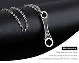 Classic Wrench 316L Stainless Steel Necklaces