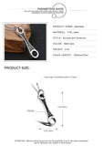 Classic Wrench 316L Stainless Steel Necklaces