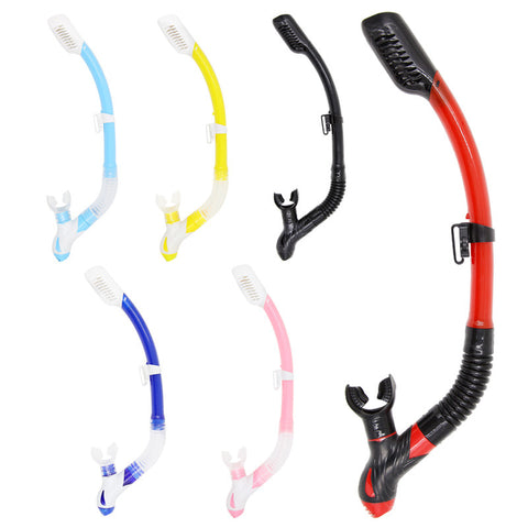 Swimming Diving Breathing Tube Snorkeling dry silicone snorkel with high quality