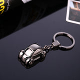 9.4CMCreative Metal lED Car Keychain car accessories Turbo Charger Key Chains Key Ring Holder Keyring Porte clef Gift Souvenirs