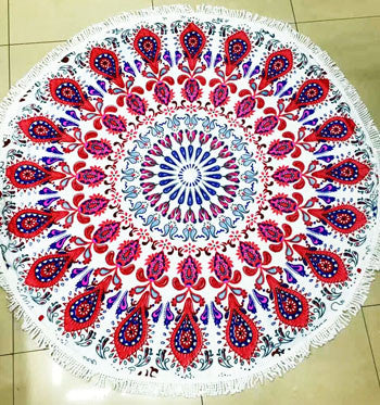 New Microfiber Round Beach Towel 150cm Bath Towels