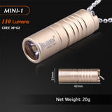 Mini Li-Ion Batttery USB Rechargeable LED Flashlight Torch 130LM Adjustable Focus Zoom