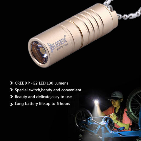 Mini Li-Ion Batttery USB Rechargeable LED Flashlight Torch 130LM Adjustable Focus Zoom